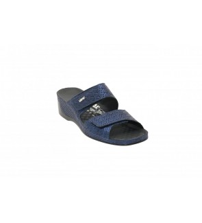 Vital tresse blauw slipper...