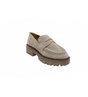 Accessory taupe mocassin -...