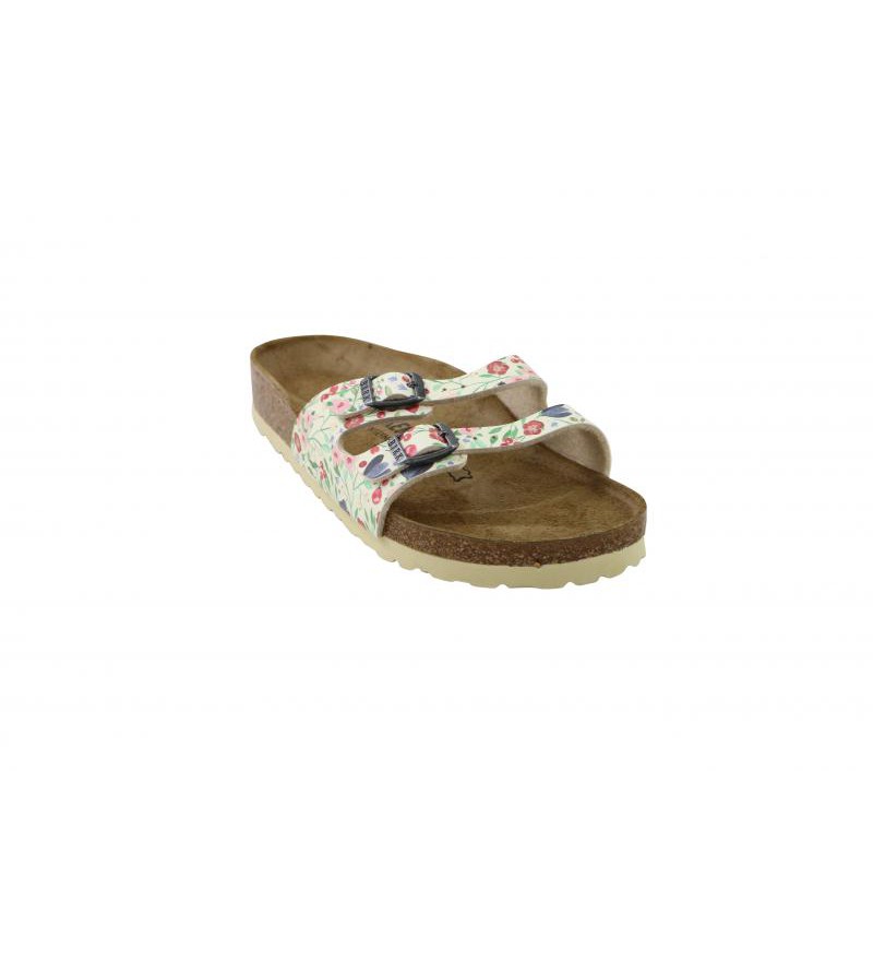 Birkenstock meadow flowers beige on sale