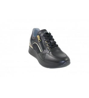 Portier Noodlottig pk Nero Giardini guanto nero glitter basic sneaker - I013183